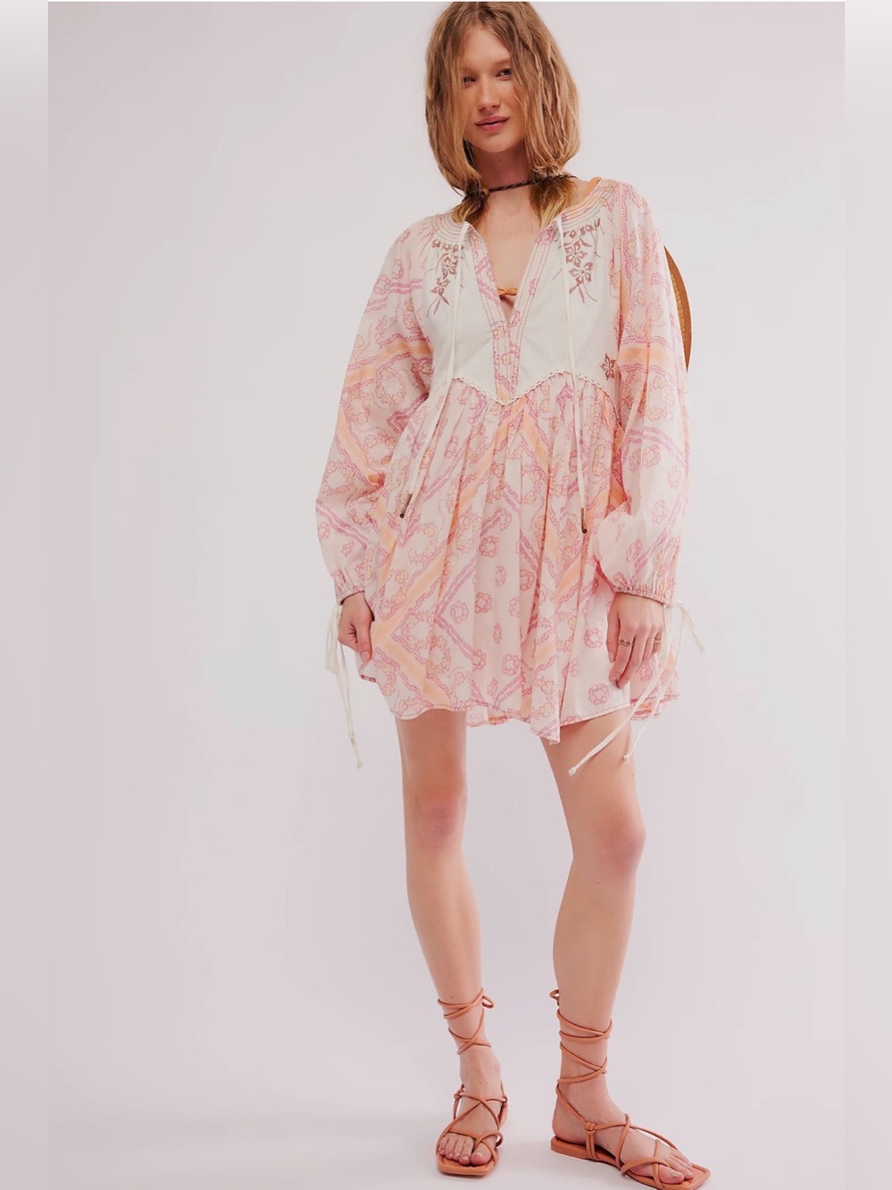 Free People Day Dreaming Mini Dress